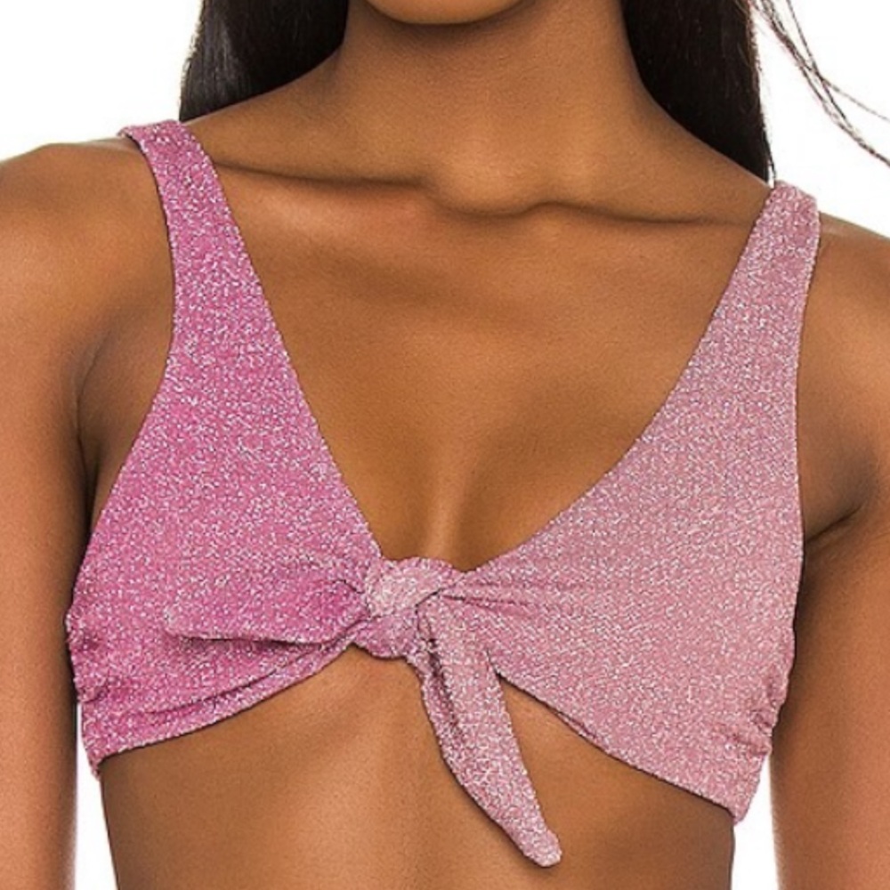Beach Riot Grace Bikini Top NWT
